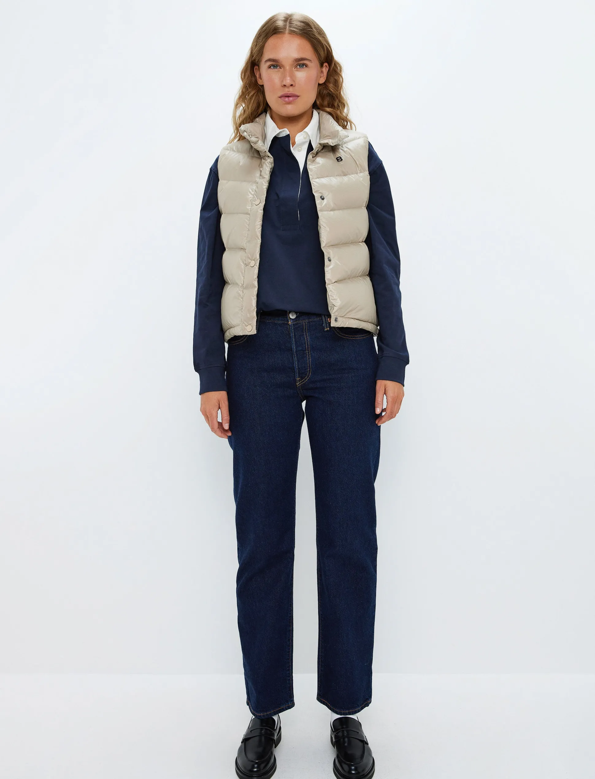 Bella W Down Vest - Lt Beige