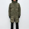 Boncourt Down Coat - Army Green