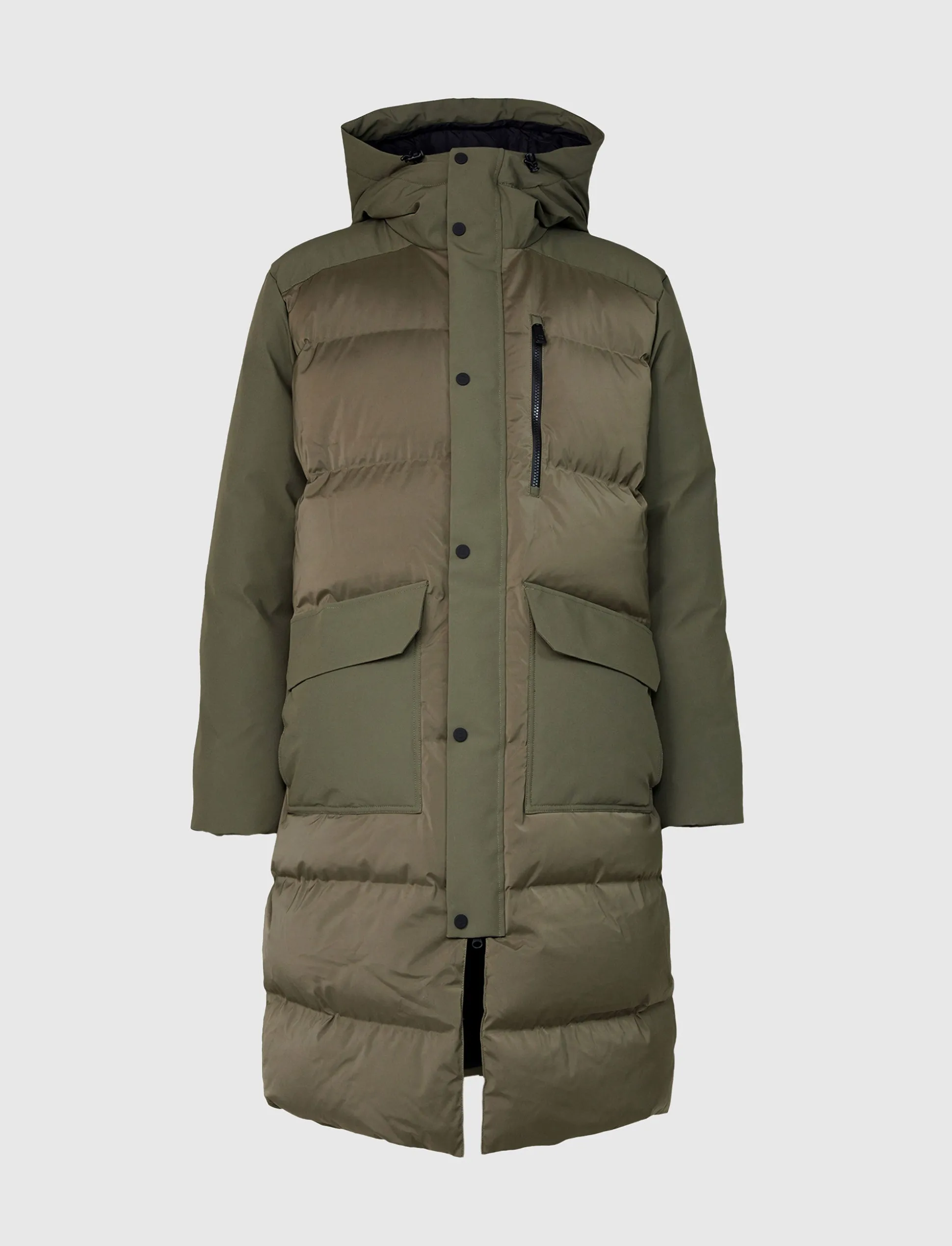 Boncourt Down Coat - Army Green