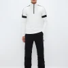 Dino 1/2 Zip Sweat - Blanc
