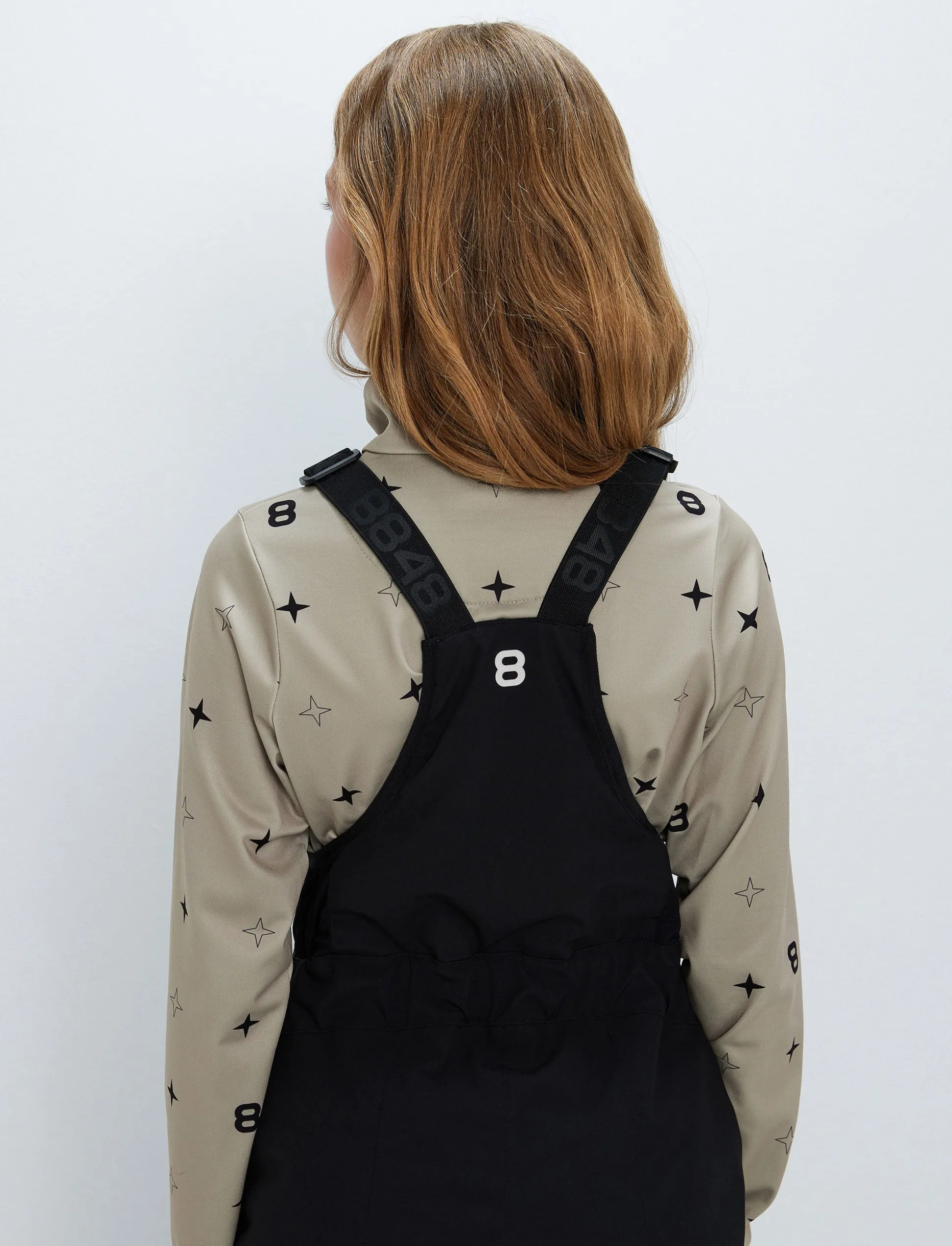 Ella JR Bib Pant - Black