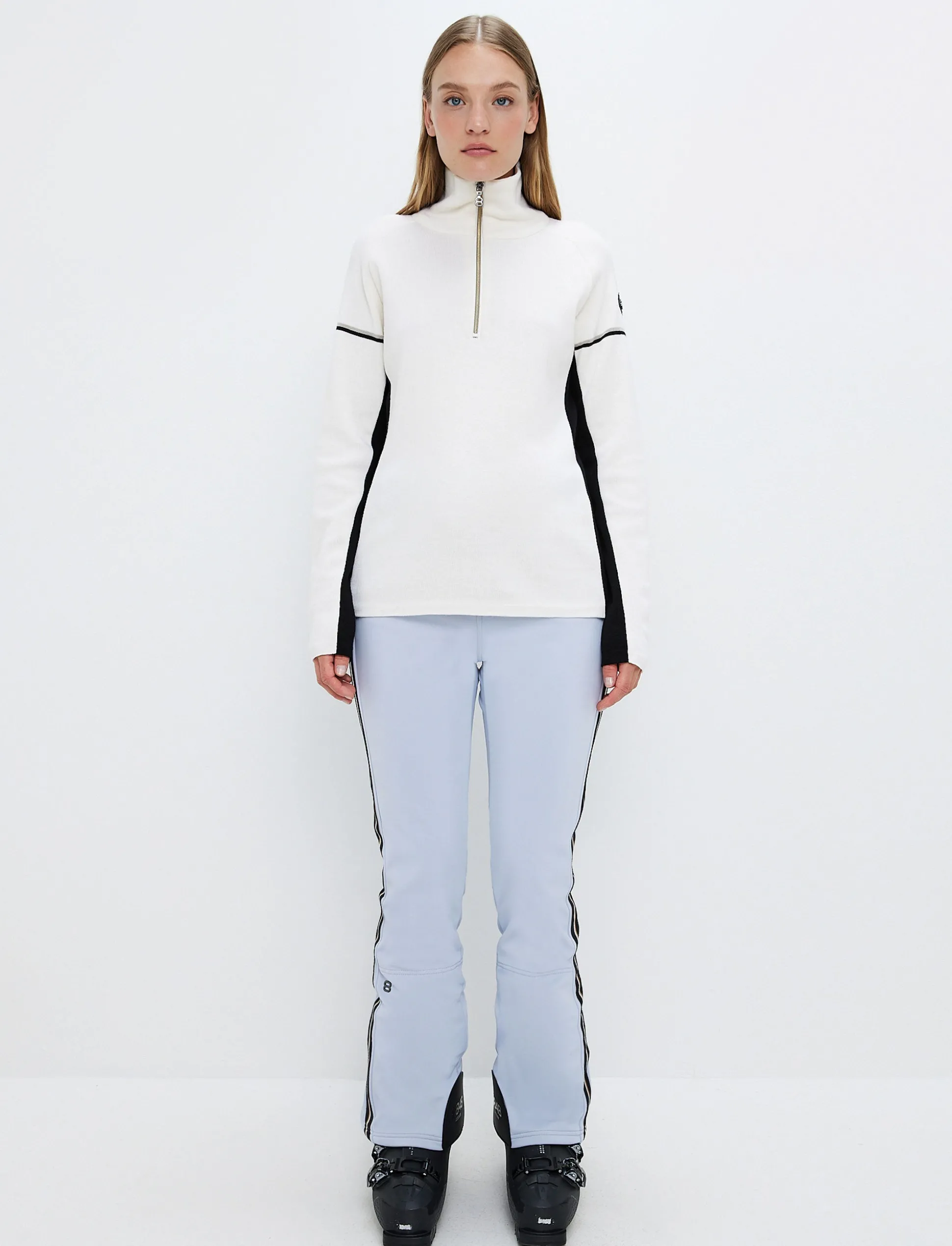 Ember W Merino Sweat - Blanc