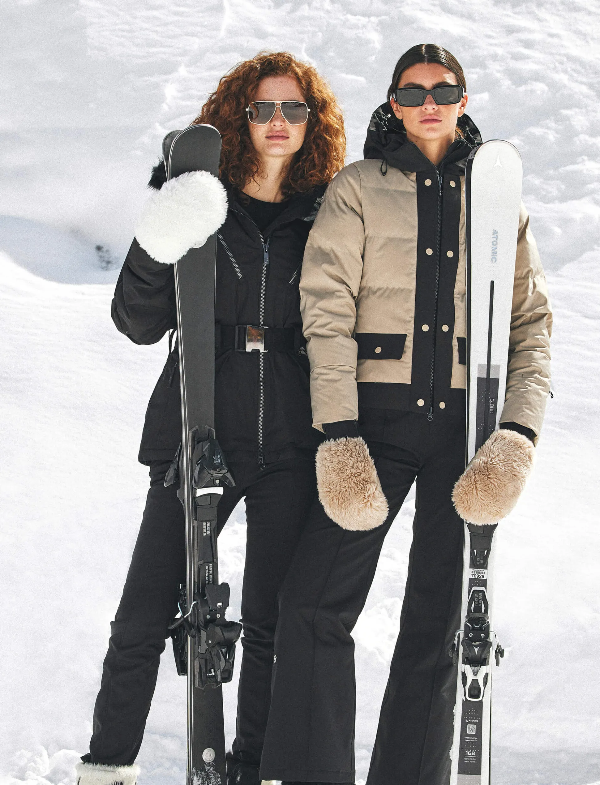 Harlow W Ski Jacket - Lt Beige