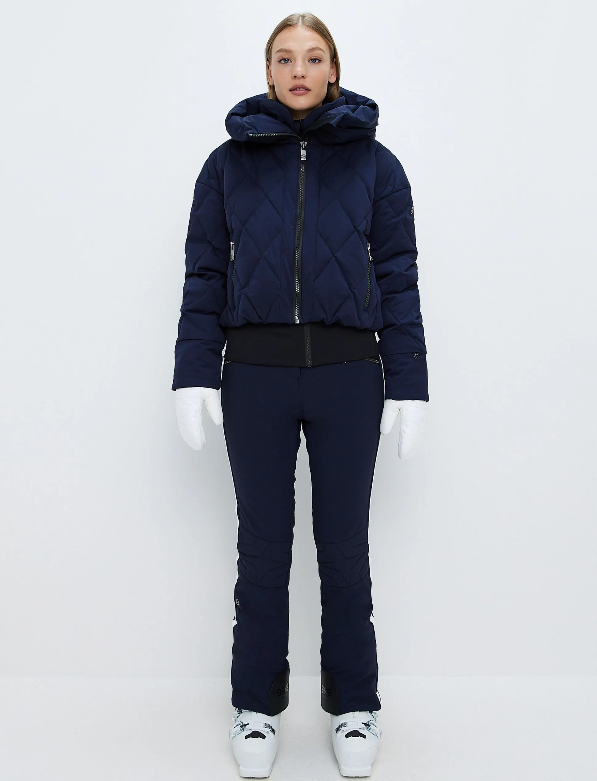 Hildi W Ski Puffer - Navy