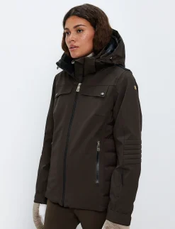 Jodie W Ski Jacket - Coffea