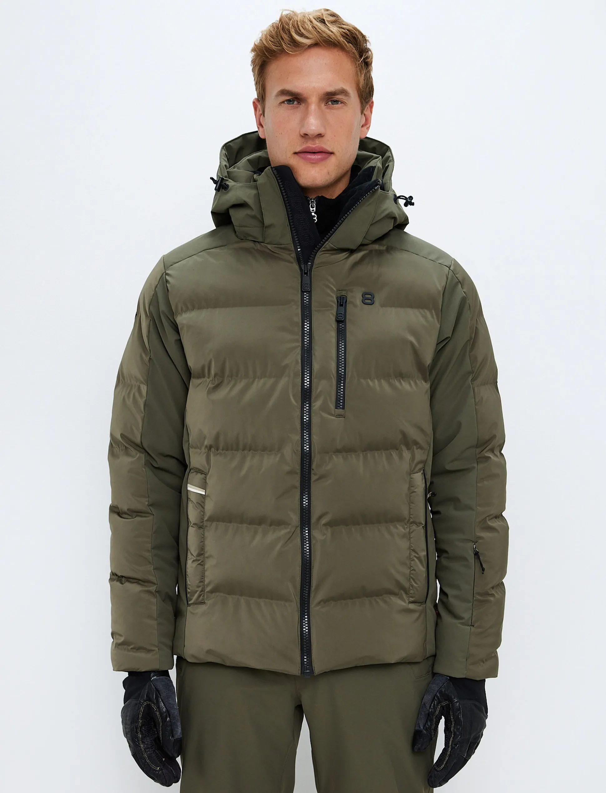 Malik Ski Jacket - Army Green