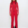 Maya W Bib Pant - Poinsetta Red