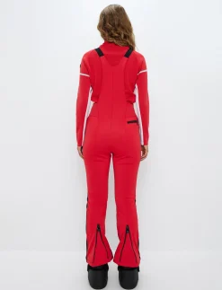Maya W Bib Pant - Poinsetta Red