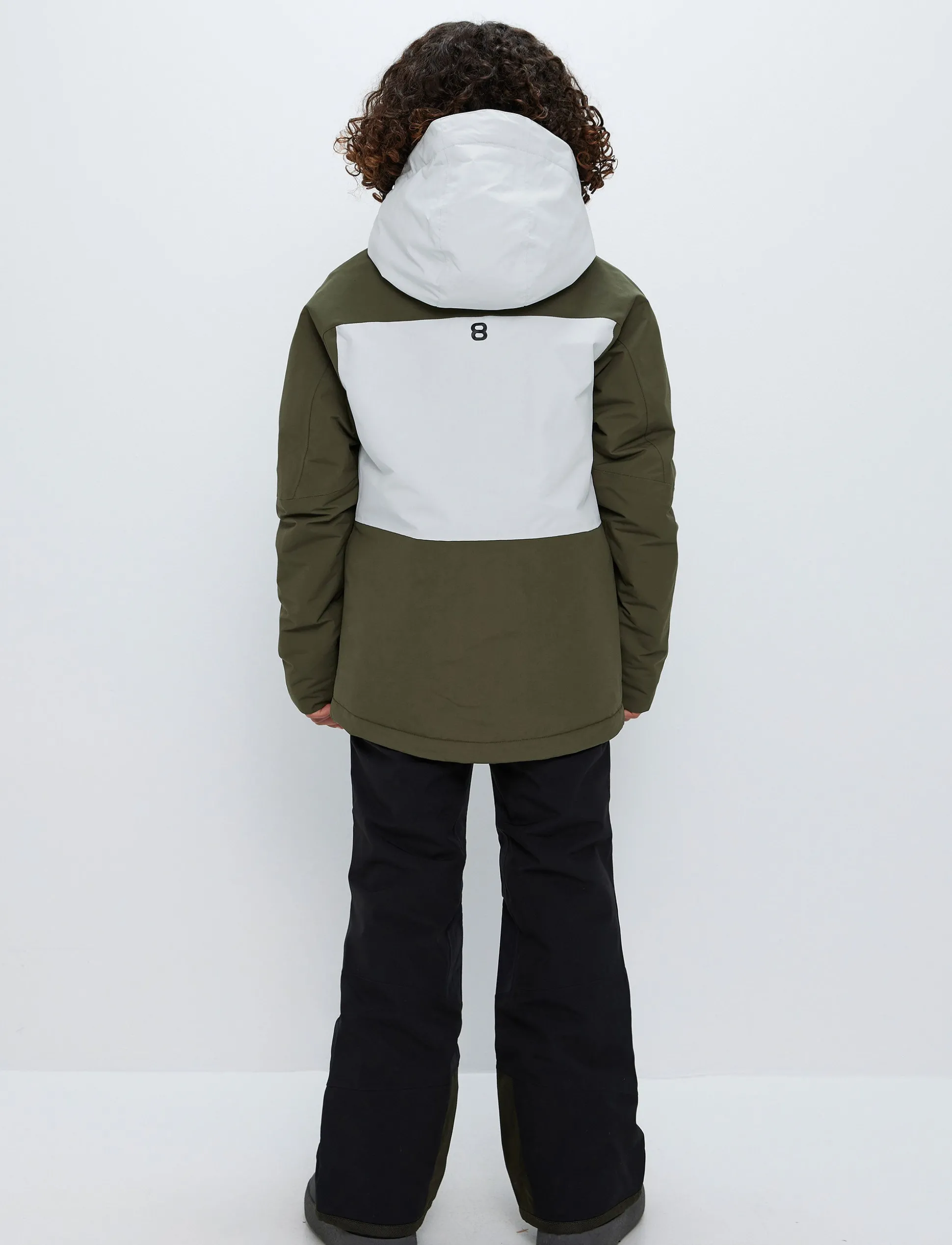 Miles JR Ski Jacket - Army Green