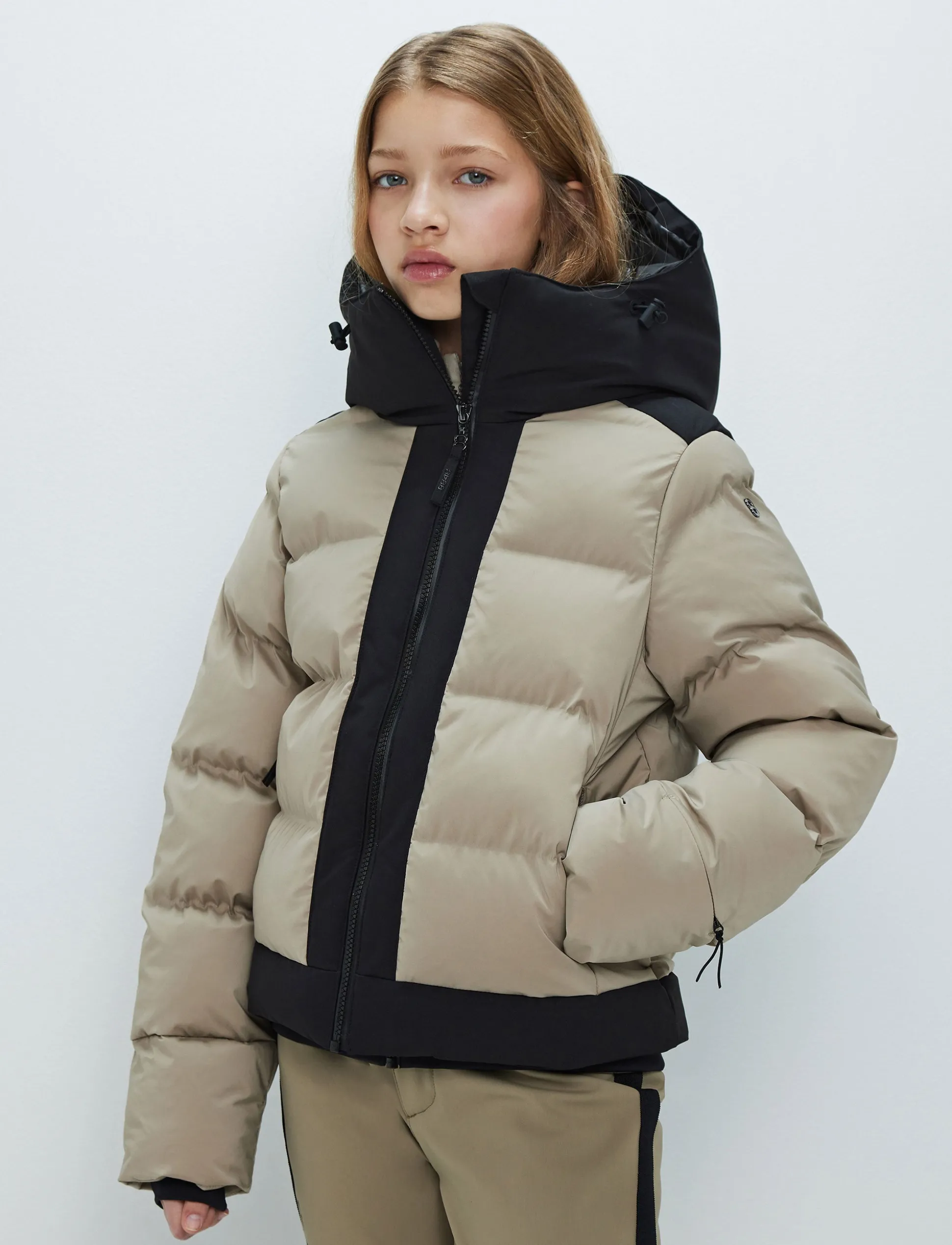 Moon Jr Ski Jacket - Lt Beige