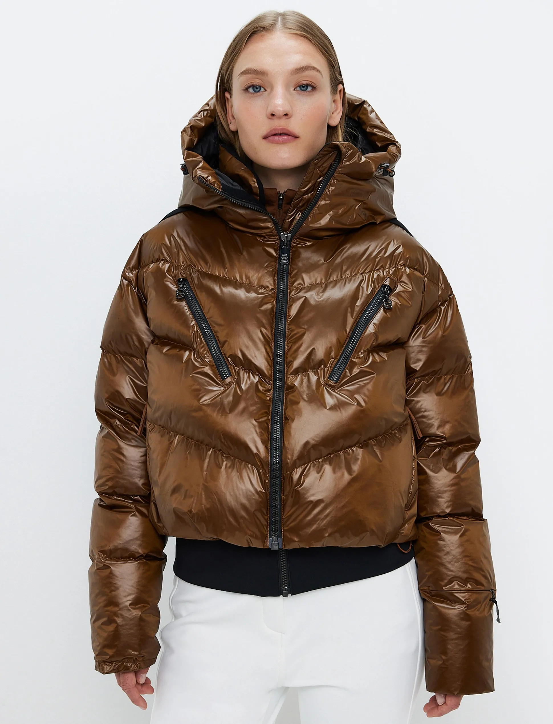 Noelle W Ski Jacket - Cashmere Brown