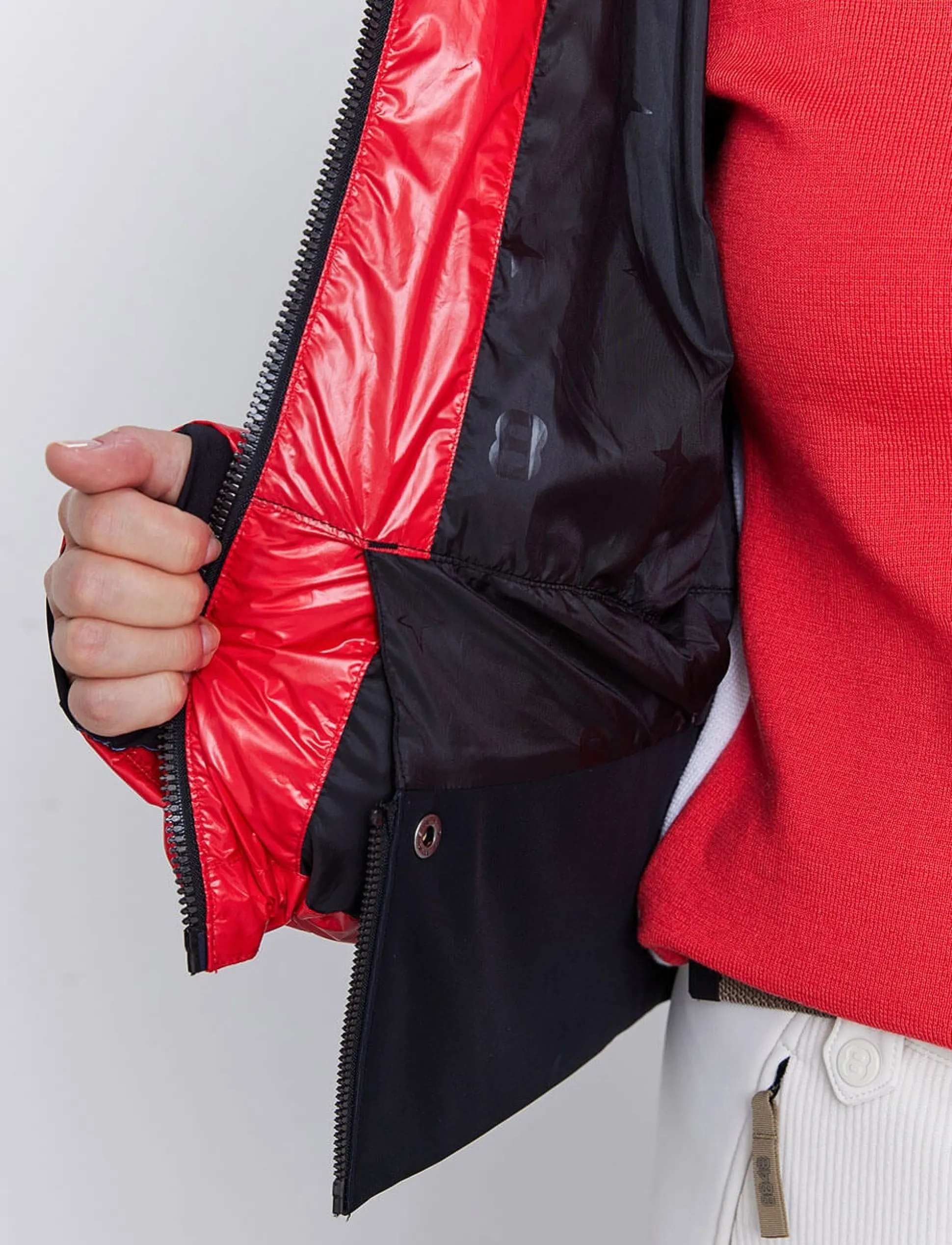 Noelle W Ski Jacket - Poinsetta Red