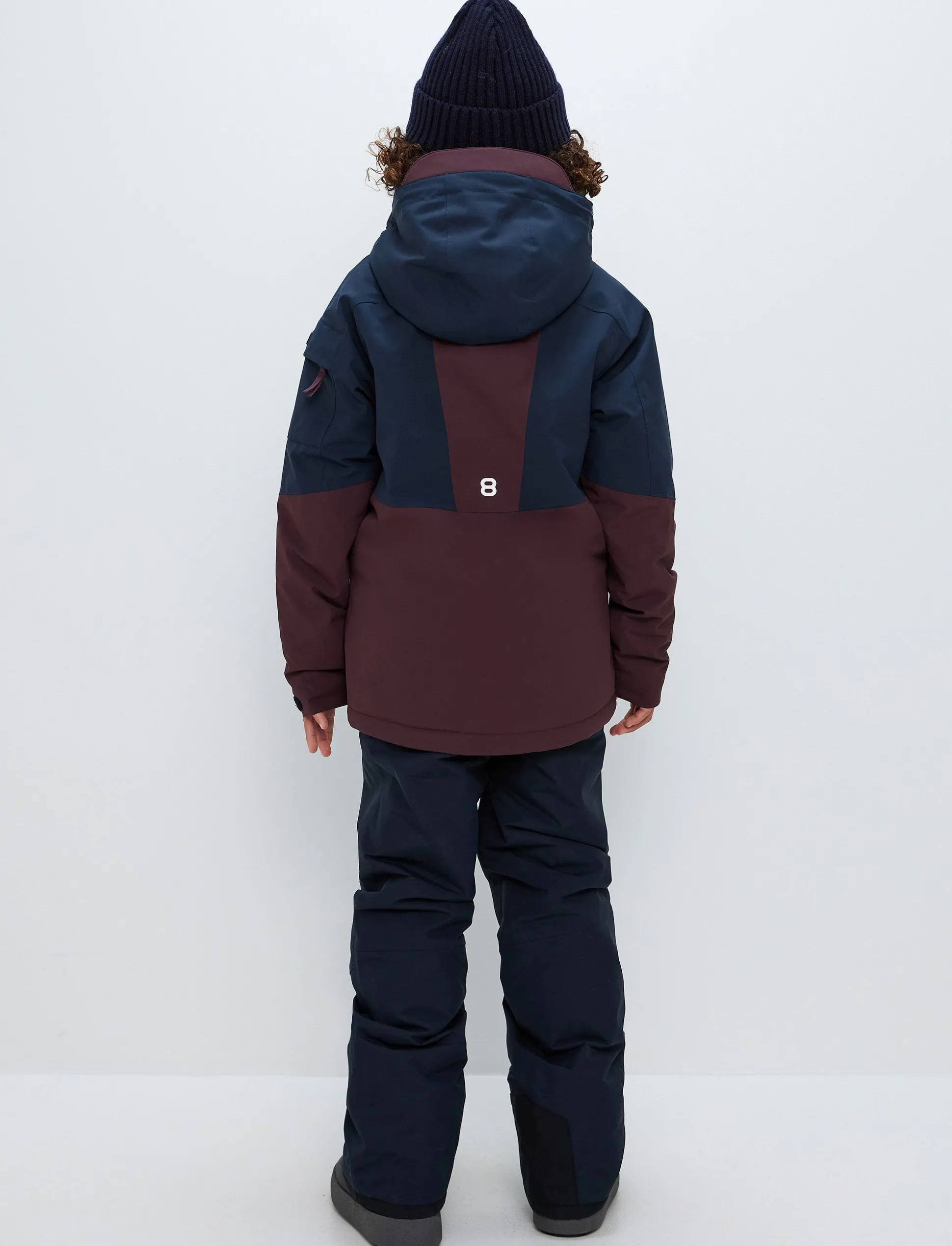 Otis 2.0 Jr Jacket - Dk Burgundy