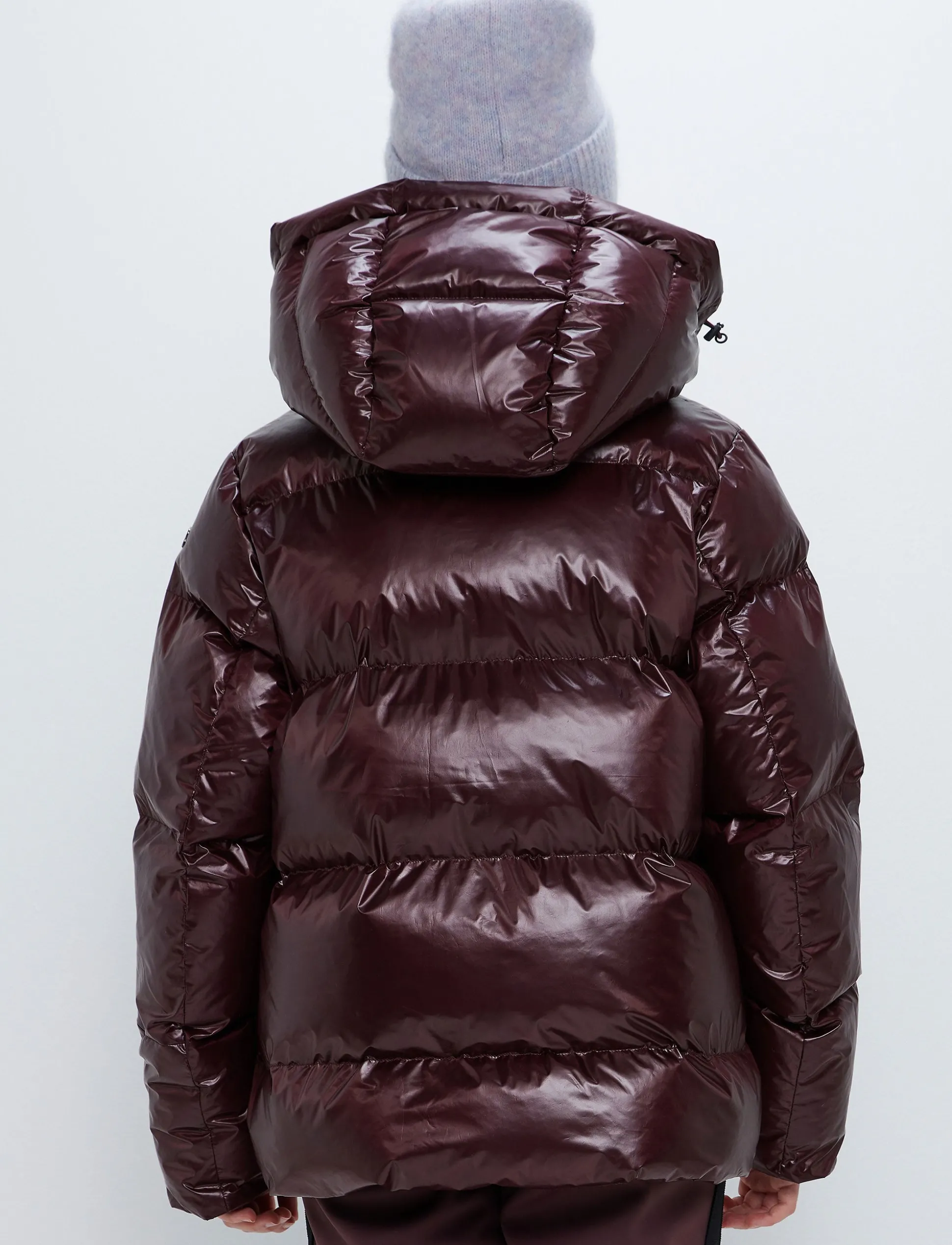 Saga Jr Ski Jacket - Dk Burgundy
