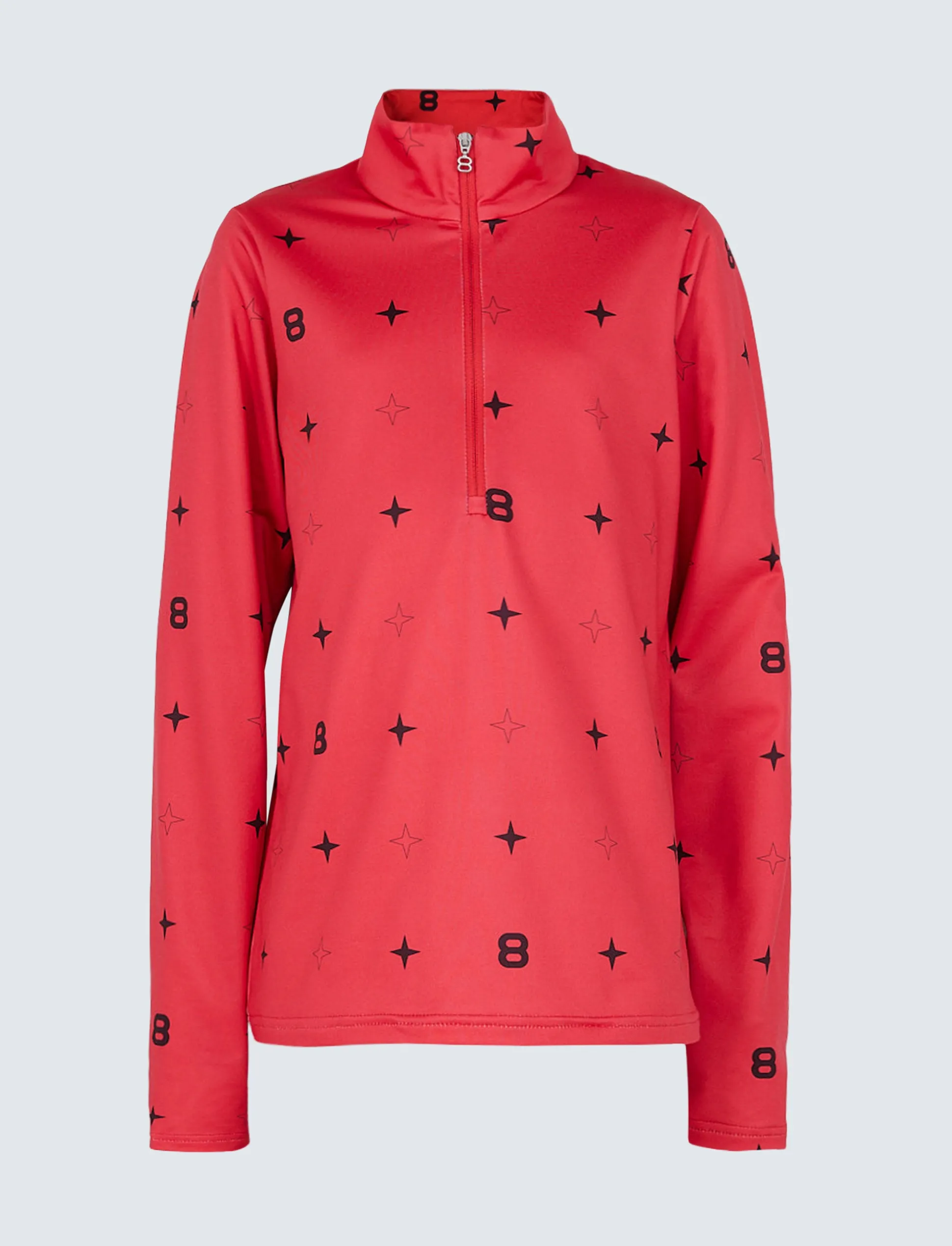 8 Star Jr Sweat - Poinsetta Red