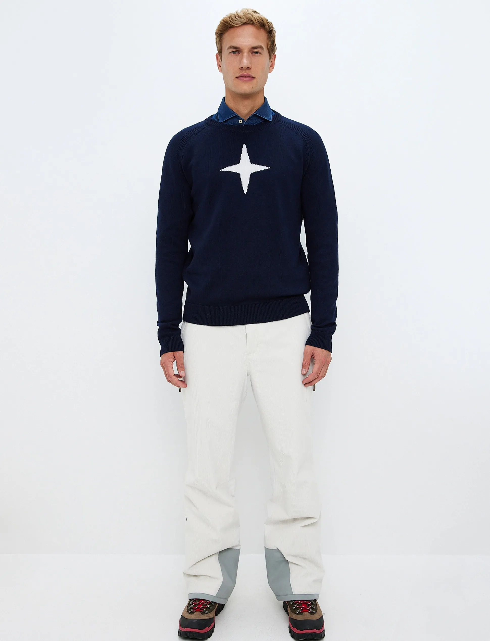 Star Merino Sweat - Navy