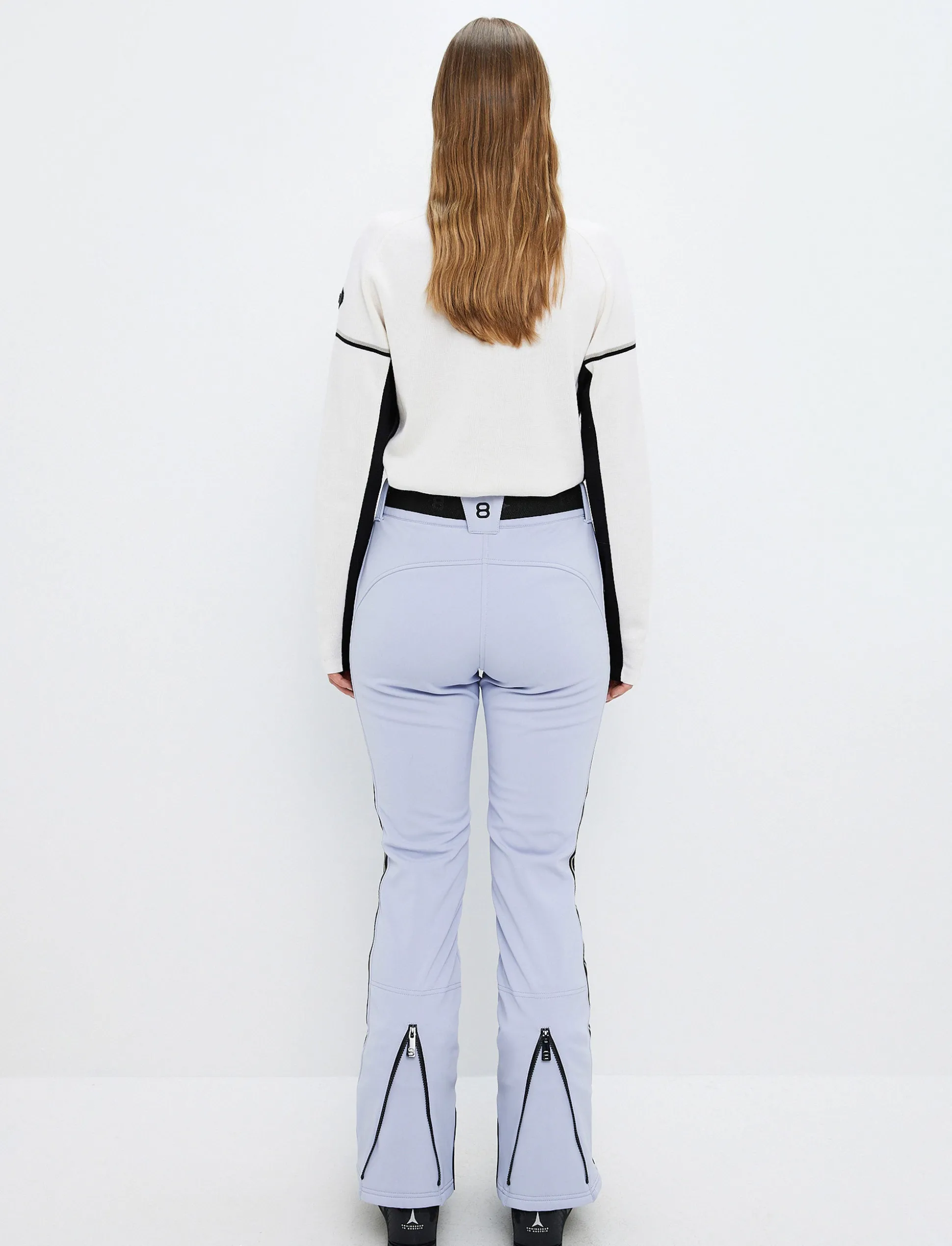 Tumblr Stripe W Pant - Icelandic Blue