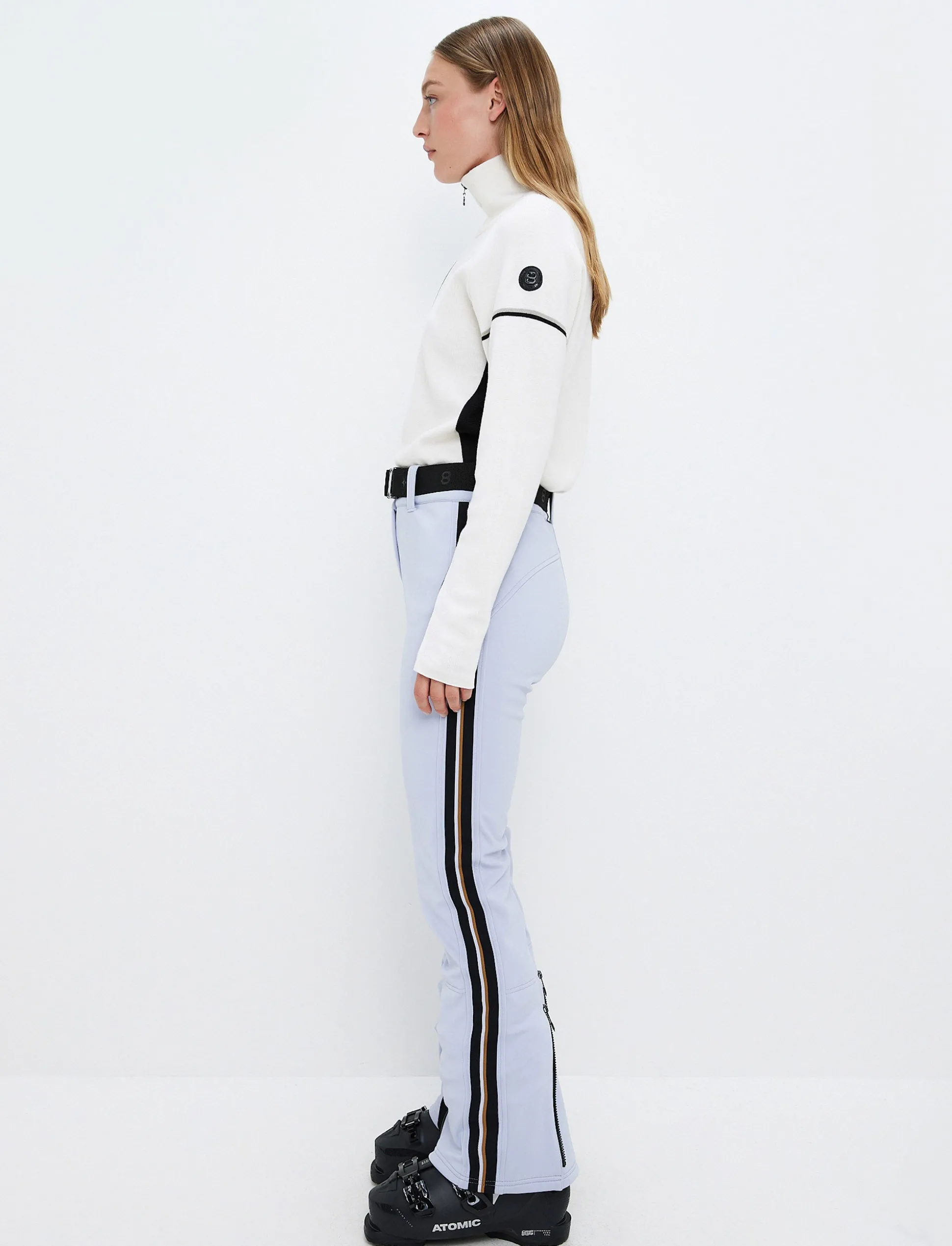 Tumblr Stripe W Pant - Icelandic Blue