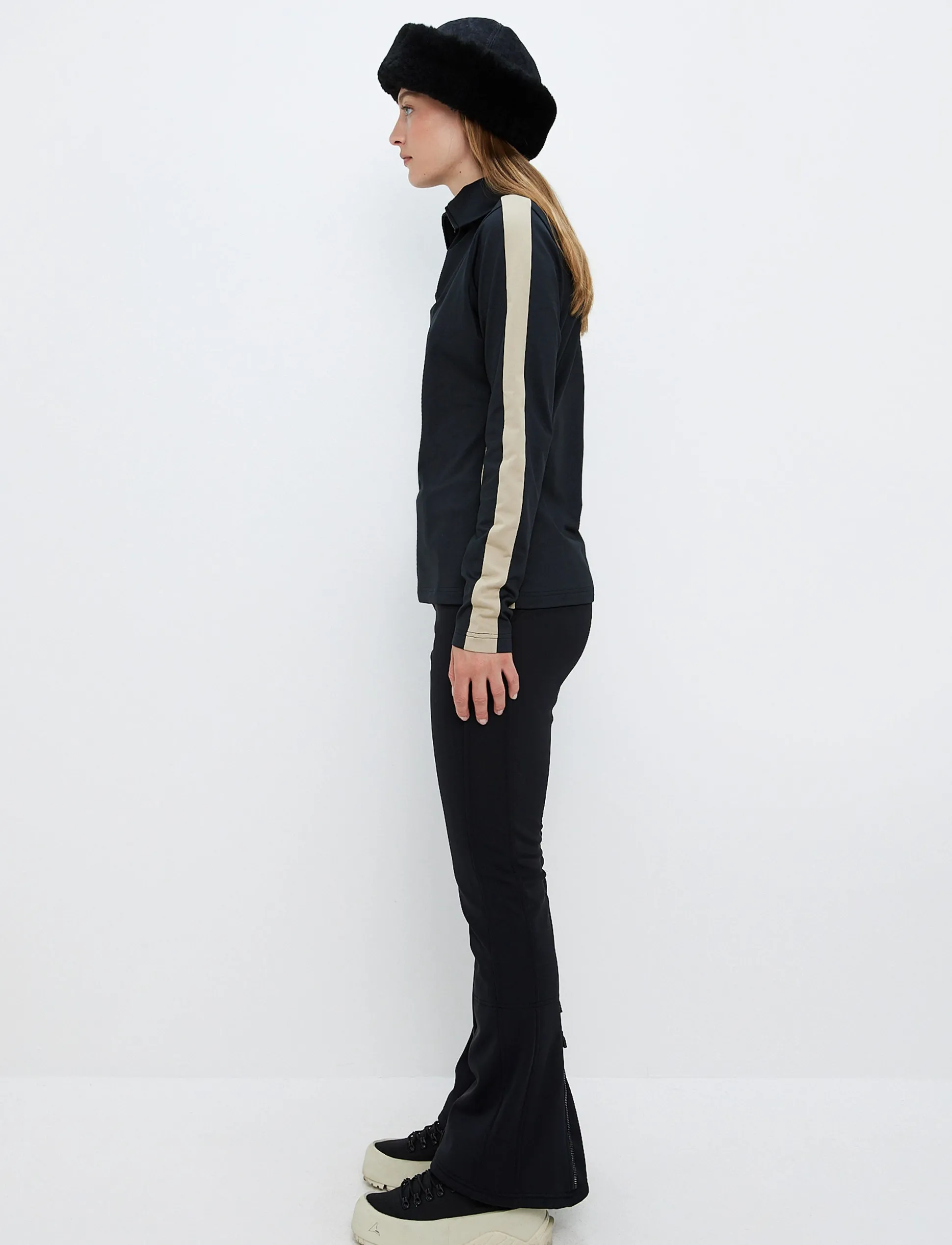 Vanessa W 1/2 Zip Sweat - Black